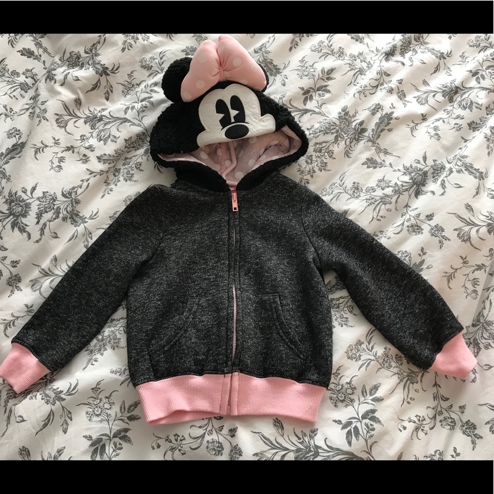 Minnie Mouse Zip Up Hoodie